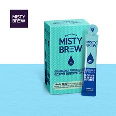 미스티브루 콜드브루 더치커피원액 액상스틱 과테말라 안티구아 20 팩키지, 25ml, 20개입, 1개