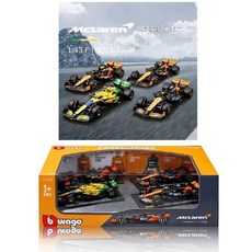 F1 페라리 스쿠데리아 모형 43 피규어 샤를, f1 자동차, 맥캘란 4 차량 장착
