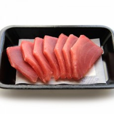 바로 먹는 슬라이스 참치회 눈다랑어 속살 100g