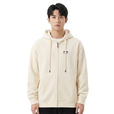 지프스피릿 남녀공용 헤비웨이트 실버폭스 후드 집업 705