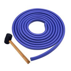 자동차몰딩 엣지 (망치포함) 스탠재질 고무 카풍차단 도어가드 트렁크 본넷, 1개, 블루