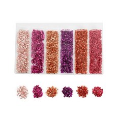 수제 수지 유리 금형 깨진 장식 아트 UV 크리스탈 보석 필러 네일 공예 DIY 충전 에폭시 만들기, Style 04, 1개