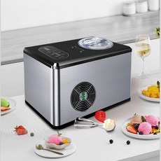 Esrang상점 아이스크림기계 카페 아이스크림철판, 스테인리스 스틸 업그레이드, 기본 색상