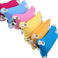 [로떼네]피그먼트 면100% kc인증 토토 어린이 베개(마이크로 솜포함) 30*70사이즈 1개(개별포장), 찐소라