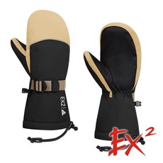 EX2 兒童保暖滑雪手套 玄黑 868049