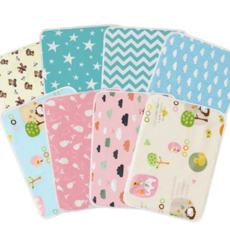 아기 방수 패드 휴대용 사계절 신생아 유아 방수 매트 침대 이동식 실내용 기저귀 유모차 간이 낮잠 교환, 1