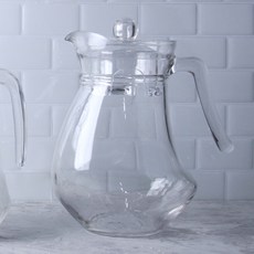 레몬디톡스 유리 물병 1.3L, 아크1L