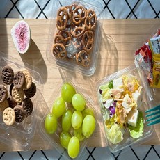 결실상회 피크닉 과일디저트용기 일회용과일용기, 200g, 1개, 1개입