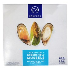 그린홍합 냉동홍합 (자숙 한쪽껍질 붙은) 800g, 1개