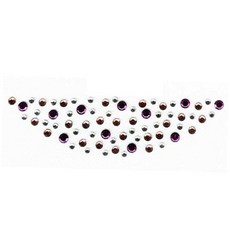 의류리폼 핫픽스 모티브 NECK-024 hib*439nJ, Purple, Purple