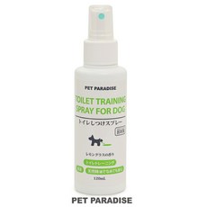 貝果貝果 日本 pet paradise 如廁訓練噴霧 檸檬草香味, 1個, 120ml