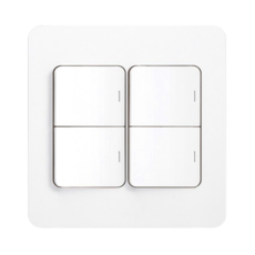 제일전기 전등 스위치 1로 4구 2개용 화이트, 1개