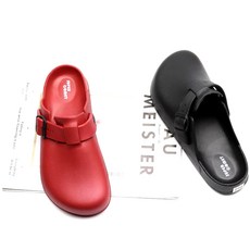 여성 남성 주방용 슬리퍼 방수 식당 청소용 가벼운 EVA