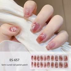 Sevalo 솔라젤 네일스트립 반경화젤네일, 20개, ES-657