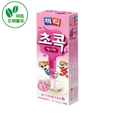 제티 초콕 분말 스트로 딸기맛, 3.6g, 10개입, 1개