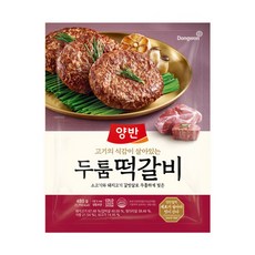 동원 양반 두툼 떡갈비, 6개, 480g