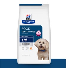 希爾思 Hill's z/d 犬食品敏感處方飼料, 1個, 犬zd1.5kg(小顆粒), 1.5kg, 皮膚/頭髮+過敏