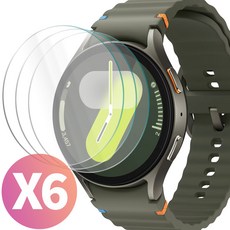스톤스틸 3+3 갤럭시 워치7 40mm 44mm PET 액정 보호 필름, 6개