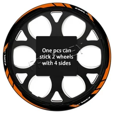 [호환] 혼다 cbr 650r CBR 600 RR 1000RR 500R 반사 휠 스티커 허브 데칼 림 스트라이프 테이프 방수 액세, 12 A6