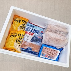 감성돔 낚시 밑밥셋트 방파제 짬낚시 감시야1+A크릴2+압맥2+조선생크릴1, 1번 (감시야1+A크릴2+압맥2+조선생크릴1), 1개