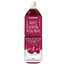 참앤들황토농원 NFC 착즙 타트체리주스, 1L, 7개