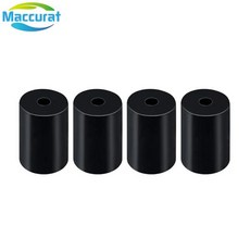 1/2/4set 핫 베드 레벨링 컬럼 실리콘 솔리드 스페이서 CR-10/CR10S Ender-3 s1 pro kp3s v2 히트 용 3D 프린터 부품, 4Set, Black 4pcs 26mm