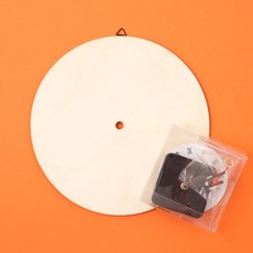 아이디몬 원형 시계만들기세트 벽시계 무소음 DIY 그리기, 단품