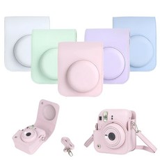 인스탁스 미니12 카메라케이스, 1개, 클레어 화이트