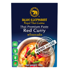 Blue Elephant 藍象泰式紅咖哩醬, 70g, 1個