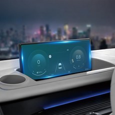 카스타 호환 더뉴 스타리아 페이스리프트 네비 액정 보호 필름 용품, (한장) 계기판 필름 PE