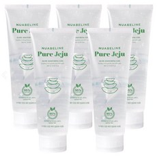 누아벨린 산뜻 진정 알로에 수딩젤 250ml 누아벨린 청정 제주 알로에 수딩젤 /피부진정/산뜻하고 매끄러운 사용감/가볍고 투명한 젤 제형, 5개