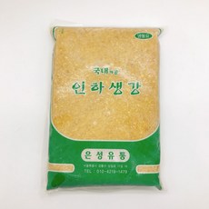 수입산 다진생강/간생강 1kg 냉동보관