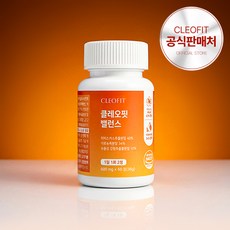 클레오핏 밸런스 3중케어, 1개, 60정
