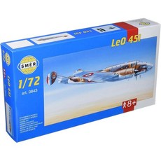 11933366 프라모델 헬리콥터 비행기 모형 항공기 전투기 미니어처 헬기 세머 1/72 프랑스 리오레·에·올리비에 LeO 451 쌍발 폭격기 플라모델 SME72843