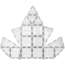 비컴비 MNTL 스타 맥타일즈 62pcs (투명) 자석 블럭 교구 소근육발달 색감놀이 창의력 장난감, 1개