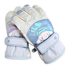 三麗鷗 兒童用 大耳狗喜拿 閃亮防寒手套 雙手穿戴套組 NGHKG50204