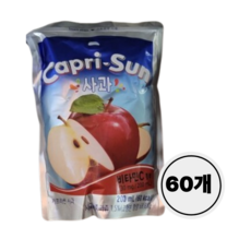 카프리썬 사과, 200ml, 60개