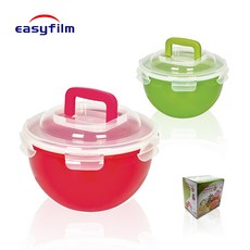 대용량수박통 야채 샐러드볼 수박보관용기 장보고주방, 1개