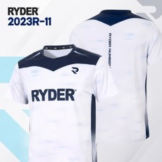 라이더 아울렛 2023R-11 경기복 반팔티셔츠 배드민턴 탁구 피클볼 스포츠의류
