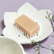 귀여운 욕실용 비누거치대 꽃모양 세면대 위생적인 ord+10693ZC, 없음, 1개