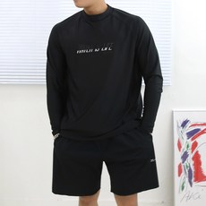 wannabig 男款泳裝大尺碼寬鬆版型防曬衣 5XL