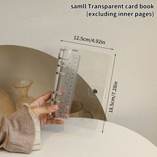 착용 갑옷 보관 소책자 투명 디스플레이 사진 네일 컬러 매트 카드 샘플 도구 스타일 프레임, A4