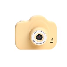 兒童mini相機 迷你兒童相機 兒童相機 輕巧便攜趣味濾鏡, 1個, 小雞黃