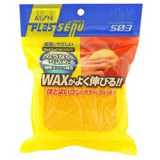 車之嚴選 cars_go 汽車用品【503-Y】日本AION極緻柔軟上蠟綿，專業化妝棉材質不傷車身，輕鬆上蠟, 1個