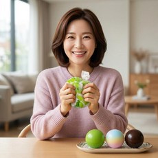 스트레스를 뿌시자 콰작말랑 왁뿌볼 4color 스트레스볼 촉감놀이 왁스볼, 초코 바나나, 1개