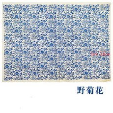 1개 도자기 세라믹 점토 전사지 언더글레이즈 꽃무늬 종이 고온용 경덕진 전통 데칼 착색 도구, [06] 1pcs-07