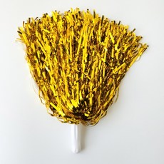 응원수술_스틱_골드_치어리더_치어리딩_축구장_야구장_응원도구_이벤트_반짝이_금박, 응원수술_스틱_골드_1개