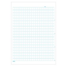 라벨포스 400자 원고지 노트 100매, 1개, 블루