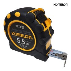 코메론 줄자 맥그립 5m 자동 자석줄자 5.5m x 19mm, 1개 1개