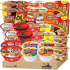 소컵라면세트 진라면매운맛2 참깨라면2 열라면2 신라면2 육개장사발면2 김치사발면2 짜파게티범벅2 새우탕2 미니왕뚜껑2 도시락2 맛있는라면2 삼양라면2 안성탕면2 진짬뽕2 라면스틱2, 28개